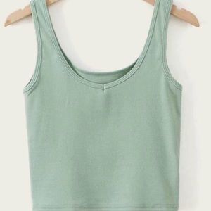 TEAL TANK TOP